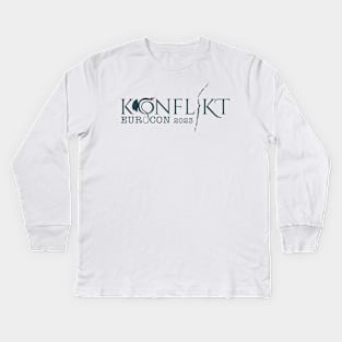 Konflikt Eurocon 2023 logo _ new Kids Long Sleeve T-Shirt